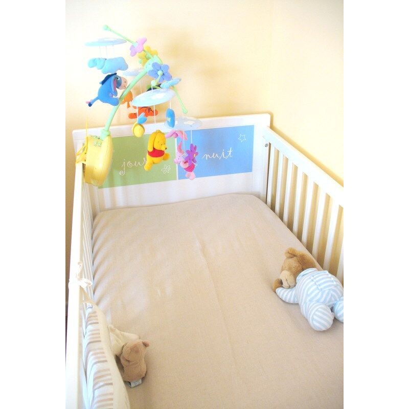 Drap-housse en chanvre naturel