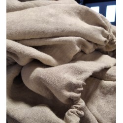 Drap-housse PUR LIN naturel brut lavé sans teinture