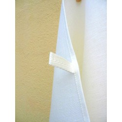 Torchon blanc en lin