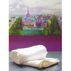 Serviette en nid d'abeille