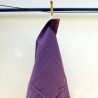 Torchon Charvet Editions Aubergine pur lin très épais