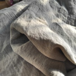 Drap-housse en pur chanvre naturel confectionné en France
