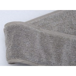 Sangle de gommage exfoliante pour le dos en LIN naturel