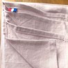 Essuie-main en lin rose Made in France