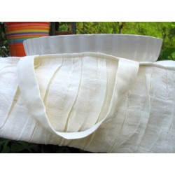 Sac à tarte CARRE des DUNES maxi vague en lin