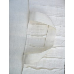 Sac à tarte CARRE des DUNES maxi vague en lin