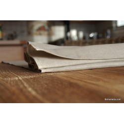 Chemin de table en pur chanvre