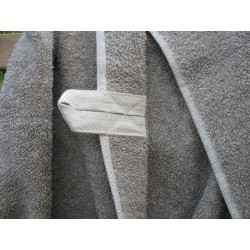 Serviette éponge en lin mélangé