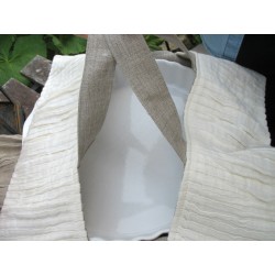 Sac à tarte couleur crème
